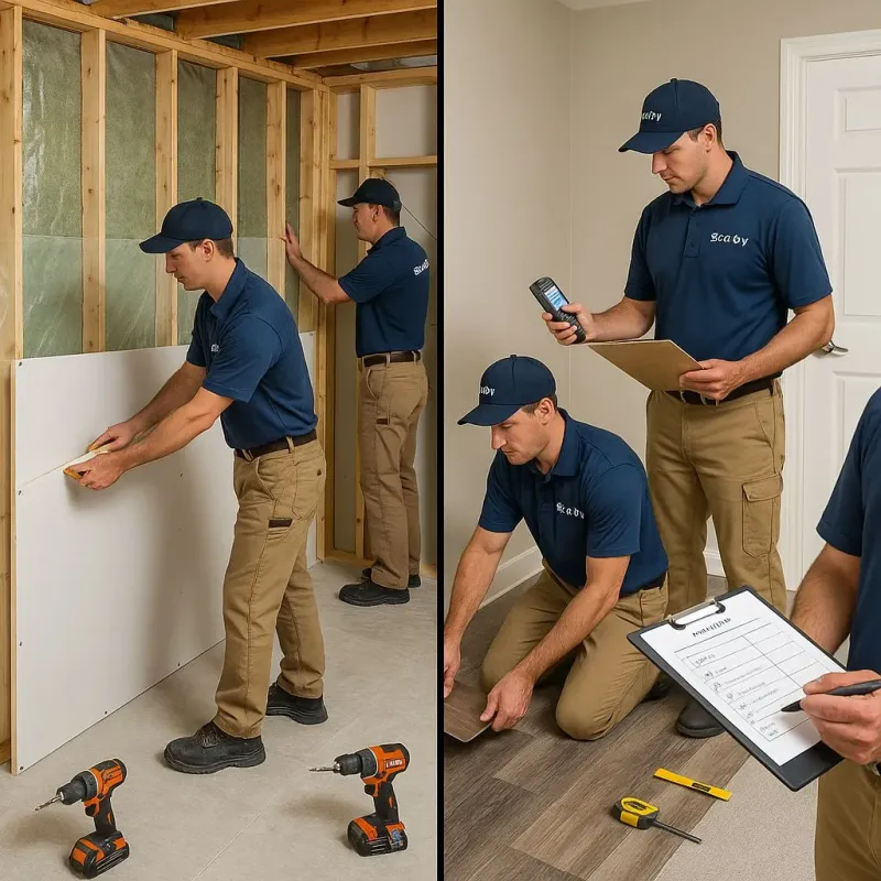 Repairs and Reconstruction process in Double Springs, AL